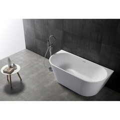 Ванна акриловая Abber 130х70 см с ножками (AB9216-1.3) - фото 3