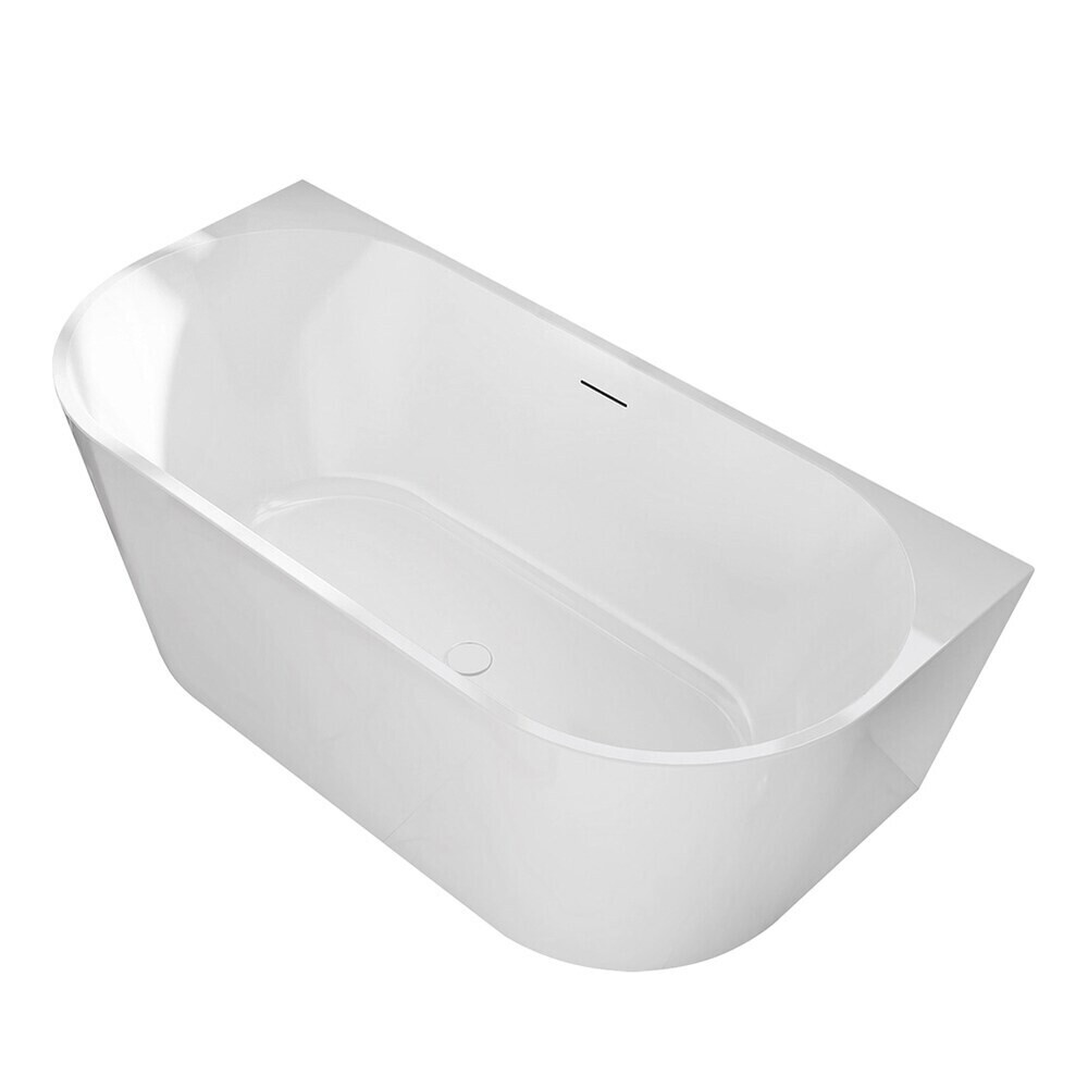 Изображение товара Акриловая ванна Abber 150x80 см овальная с ножками Германия