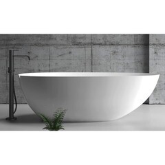 Ванна акриловая Abber 170х80 см отдельностоящая с ножками (AB9211) - фото 4