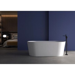 Ванна акриловая Abber 170х80 см отдельностоящая с ножками (AB9209) - фото 3