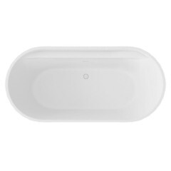Ванна акриловая Abber 170х80 см отдельностоящая с ножками (AB9444MW) - фото 6