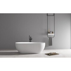 Ванна акриловая Abber 172х79 см отдельностоящая с ножками (AB9241MW) - фото 6