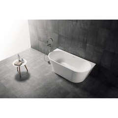 Ванна акриловая Abber 170х80 см с ножками (AB9216-1.7MW) - фото 3