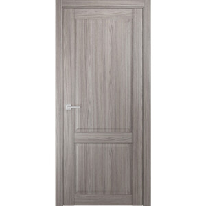 Дверь межкомнатная Классик 02 800х2000 мм финишпленка дуб дымчатый глухая