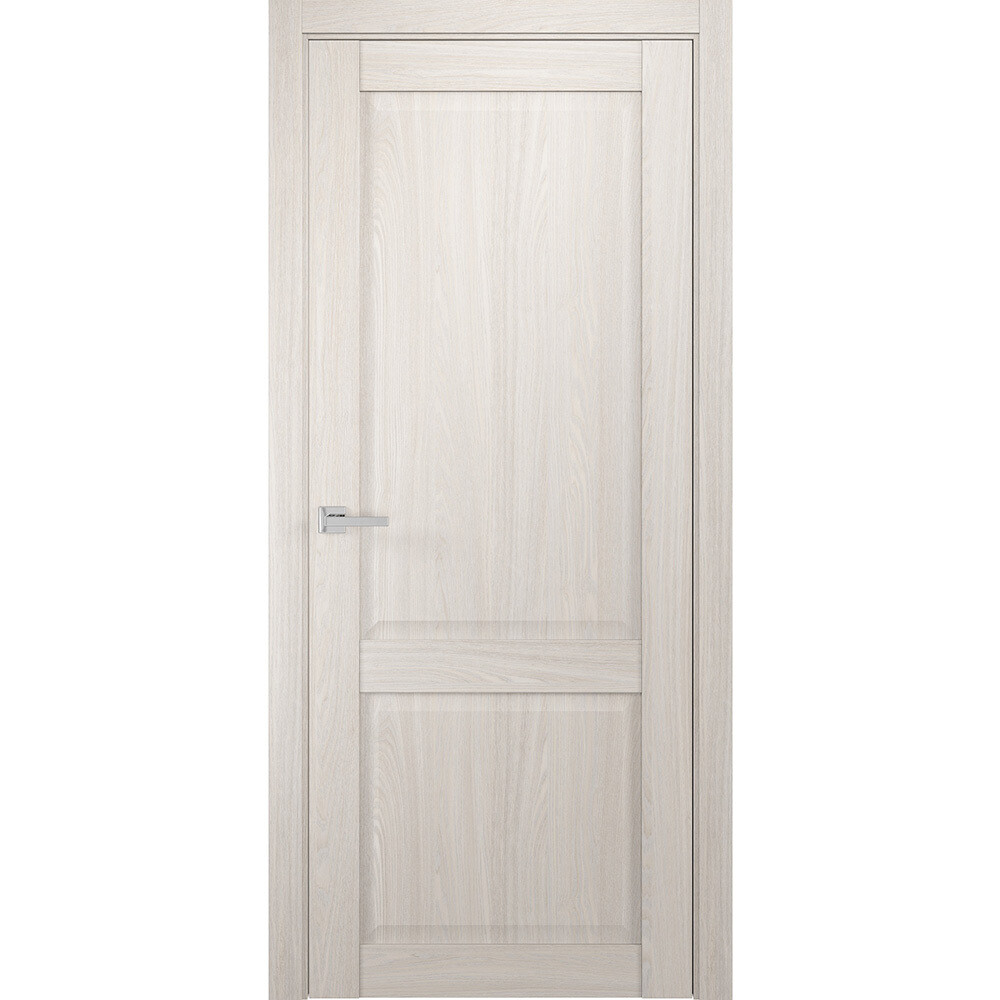 Изображение товара Межкомнатная дверь Классик 02 600х2000 мм Ясень арктический глухая финишпленка СД