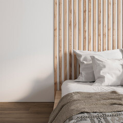 Декоративная рейка МДФ 40х16х2700 мм пекан Stella - фото 3