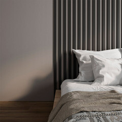 Декоративная рейка МДФ 40х16х2700 мм black edition Stella - фото 3