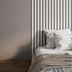 Декоративная рейка МДФ 40х16х2700 мм белый Stella - фото 3