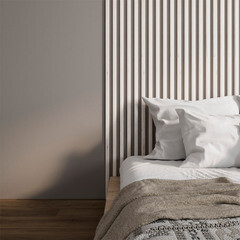 Декоративная рейка МДФ 30х20х2700 мм белый Stella - фото 3