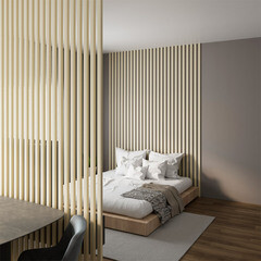 Декоративная рейка МДФ 60х16х2700 мм palomino Stella - фото 2