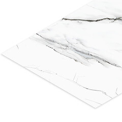 Панель композитная ПВХ 2800х1200х1,2 мм Stella Marble глянцевая белая ночь 3,36 кв.м - фото 1