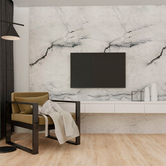 Панель композитная ПВХ 2800х1200х1,2 мм Stella Marble глянцевая белая ночь 3,36 кв.м - фото 2