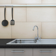 Панель композитная ПВХ 700х420х3,6 мм Venta Ventawall матовая травертино 2,058 кв.м (7 шт.) - фото 2