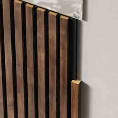 Рейка торцевая для акустических панелей 25х19х2750 мм дуб старинный натуральный - фото 2