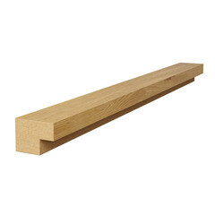 Рейка торцевая для акустических панелей 25х19х2750 мм дуб медный - фото 1