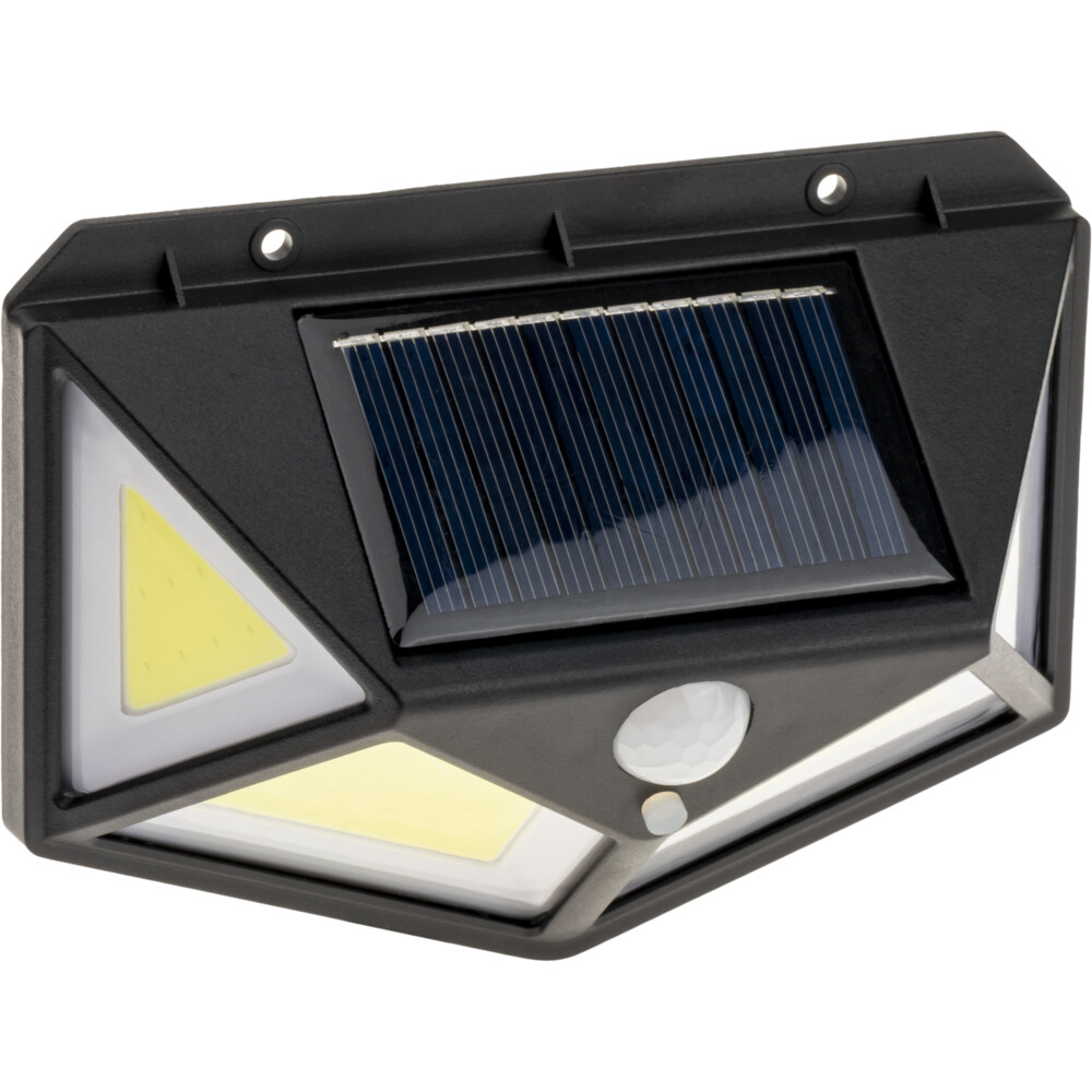 Изображение товара Светильник светодиодный садово-парковый настенный Düwi Solar черный 6500К 10 Вт IP65 (25015 9)