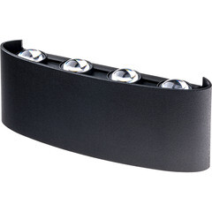 Светильник светодиодный садово-парковый настенный Düwi Nuovo черный 3000К 8 Вт IP54 (24772 6)