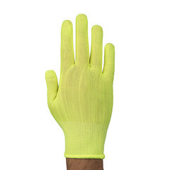 Перчатки полиэстеровые 2 нити с ПВХ покрытием тактильные ЛЭВ 9 (M) - фото 15