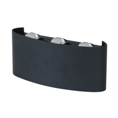 Светильник светодиодный садово-парковый настенный Düwi Nuovo черный 4200К 6 Вт IP54 (24774 0)