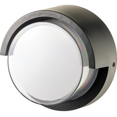 Изображение товара Светильник светодиодный садово-парковый настенный Düwi Nuovo черный 4200К 6 Вт IP54 (24785 6)