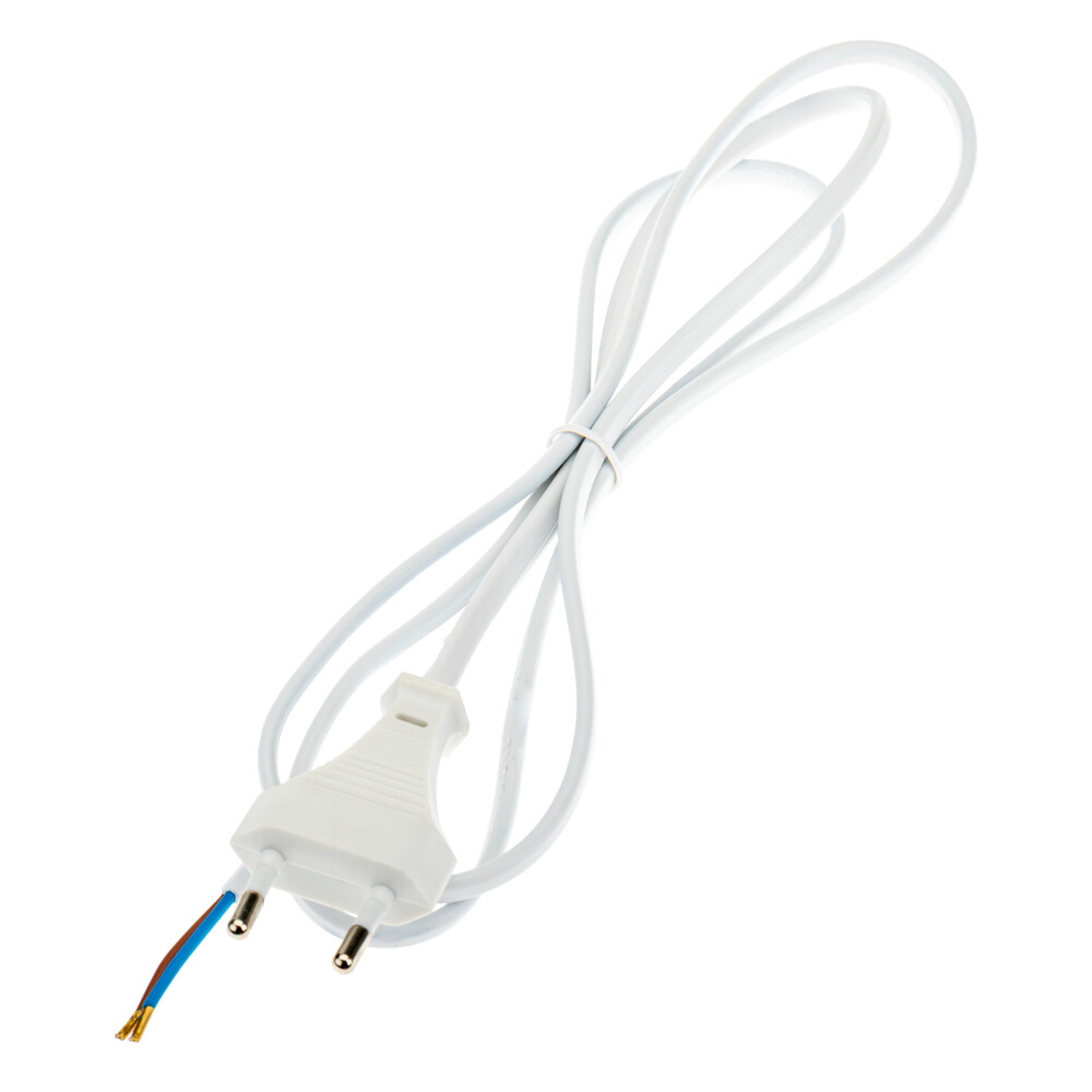 

Кабель для светильника Duwi IP20 230 В 2 м белый (28564 9)