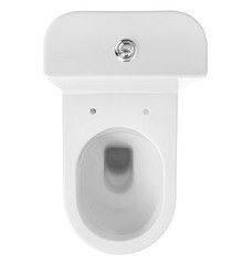 Унитаз-компакт Gesso Home de luxe W103 с горизонтальным выпуском с сиденьем дюропласт микролифт белый (9 015 618) - фото 3