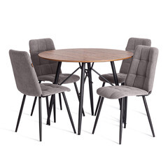 Стул Asti серый (24807) - фото 5