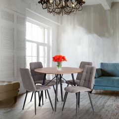 Стул Asti серый (24807) - фото 2