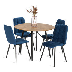 Стул Asti синий (24803) - фото 2