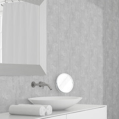 Панель ПВХ 250х2700х8 мм Stella бесшовная термопечать бетон 0,675 кв.м - фото 6