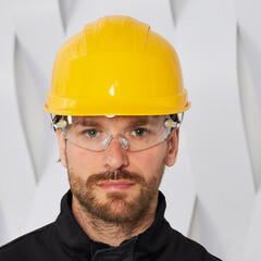 Очки защитные Delta Plus Fuego открытые с прозрачными линзами для защитных касок (FUEGOARIN) - фото 8