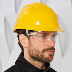 Очки защитные Delta Plus Fuego открытые с прозрачными линзами для защитных касок (FUEGOARIN) - фото 7