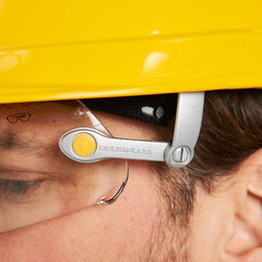 Очки защитные Delta Plus Fuego открытые с прозрачными линзами для защитных касок (FUEGOARIN) - фото 5