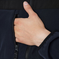 Куртка рабочая Delta Plus Lulea 2 48-50 рост 164-172 см темно-синяя/черная - фото 7
