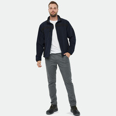 Куртка рабочая Delta Plus Lulea 2 48-50 рост 164-172 см темно-синяя/черная - фото 4