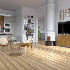 Ламинат 33 класс Swiss Krono Home Standard гарвуд 1,318 кв.м 12 мм с фаской влагостойкий - фото 2