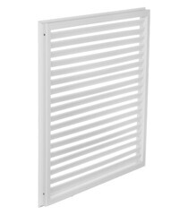 Решетка вентиляционная ПВХ Era ПР 600х600 мм белая - фото 5
