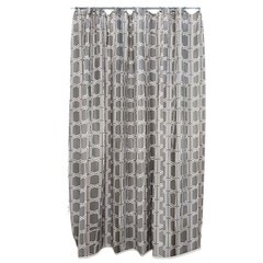 Штора для ванны Zenfort Бисмарк 2000х1800 мм полиэстер серая (104074) - фото 1