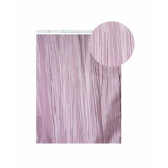 Штора для ванны Zenfort Tafta crash 2000х1800 мм полиэстер лиловая (104037) - фото 2