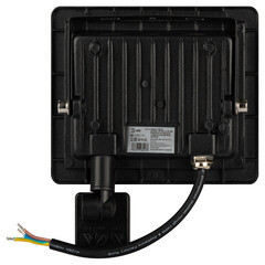 Прожектор светодиодный Эра LPR-042 6500K 50 Вт IP44 с датчиком движения черный - фото 2