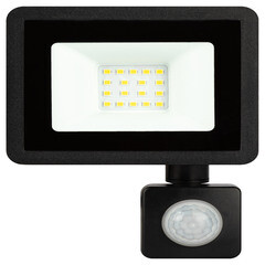 Прожектор светодиодный Эра LPR-042 6500K 20 Вт IP44 с датчиком движения черный - фото 3