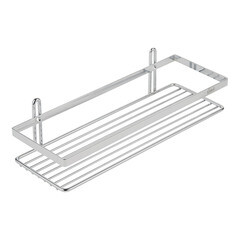 Полка для ванной Lider Drop 330х110х80 мм металл хром (4260) - фото 1