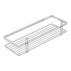 Полка для ванной Lider Drop 330х110х80 мм металл хром (4260) - фото 3