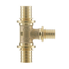 Тройник Рехау латунный 20 х 16 х 20 мм редукционный (11080611001) - фото 4