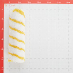 Валик полиамид 250 мм d48 мм ворс 18 мм для водной основы без ручки Hardy Select TopStar - фото 2