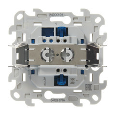 Выключатель Simon 24 Harmonie одноклавишный встраиваемый графит (2420101-038) - фото 3