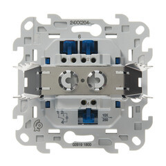 Переключатель Simon 24 Harmonie одноклавишный встраиваемый графит с подсветкой (2420204-038) - фото 3