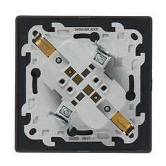 Розетка Simon 24 Harmonie встраиваемая графит (2450459-038) - фото 3