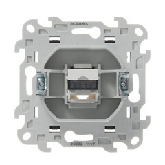 Розетка телефонная Simon 24 Harmonie встраиваемая графит RJ11 (2410480-038) - фото 3