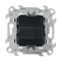 Розетка HDMI Simon 24 Harmonie встраиваемая графит (2411094-038) - фото 3